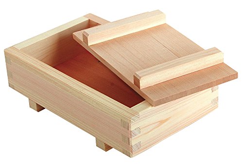 Yamako Sushi Mold for 6 Pieces Shiraki Wood 81786