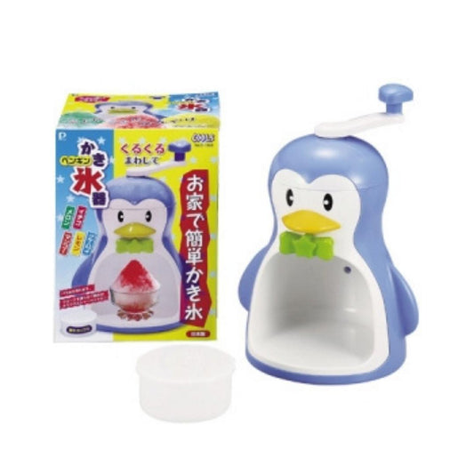 Shaved Ice Machine Cool Penguin Manual type with Ice Cup / 2 color / PEARL METAL - Kitchen DIY Tokyo