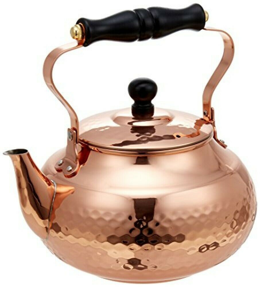 Shinkodo - Pure Copper Kettle pot 2.0 Liter / hammering (Tsuchime) - SC-2007 - Kitchen DIY Tokyo