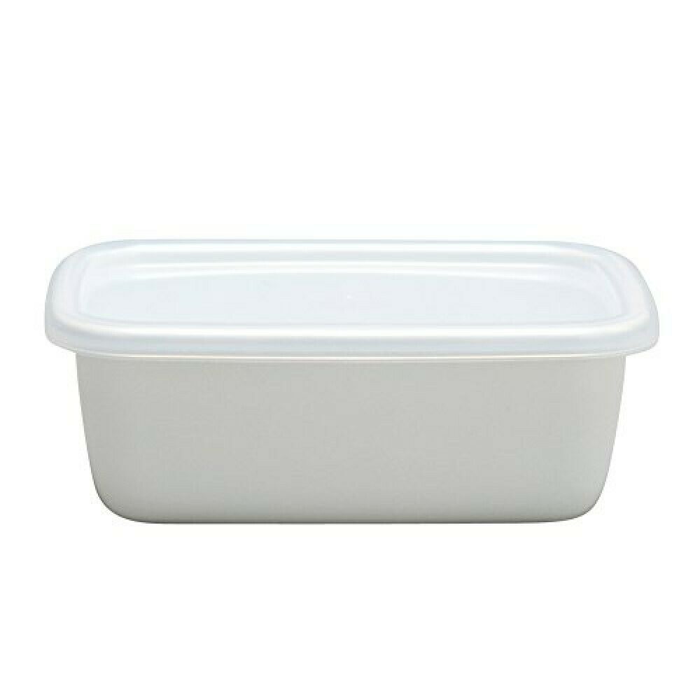 Noda enamel rectangle deep S White Series WRF-S by Noda Horo - Kitchen DIY Tokyo