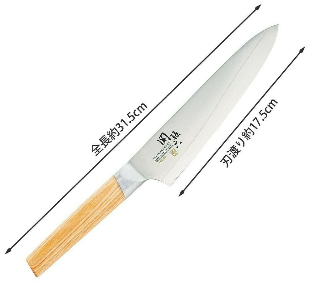 Kai - Seki Magoroku - Gyuto Knife 180mm - 10000CL - AE-5255 - Japanese Hocho - Kitchen DIY Tokyo