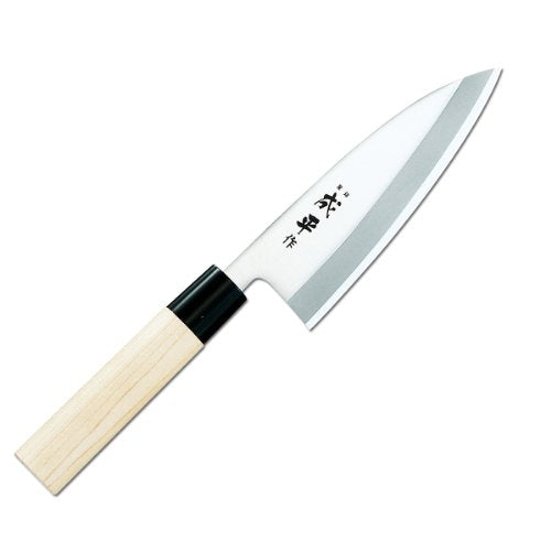 FUJI CUTLERY Narihira #9000 Deba Knife [Single-edged] 15cm (FC-72) - Kitchen DIY Tokyo