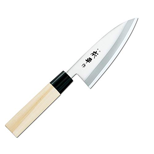 FUJI CUTLERY Narihira #9000 Mini Deba Knife [Single-edged] 13cm (FC-71) - Kitchen DIY Tokyo