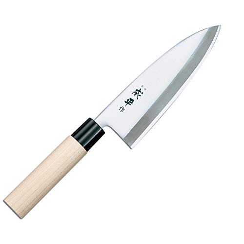 FUJI CUTLERY Narihira #9000 Deba Knife [Single-edged] 16.5cm (FC-81) - Kitchen DIY Tokyo