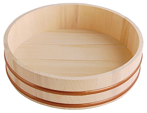 Yamako Natural wood Sushi tub 6 size 2 type (w/, w/o Lid) - Kitchen DIY Tokyo