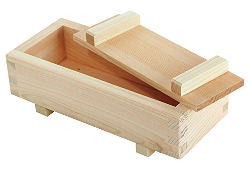 Yamako Sushi mold Hinoki wood Large size 825110 - Kitchen DIY Tokyo