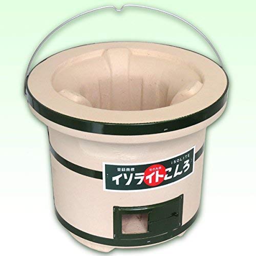 Diatomaceous earth stove Shichirin BBQ Isolite Konro w/knob