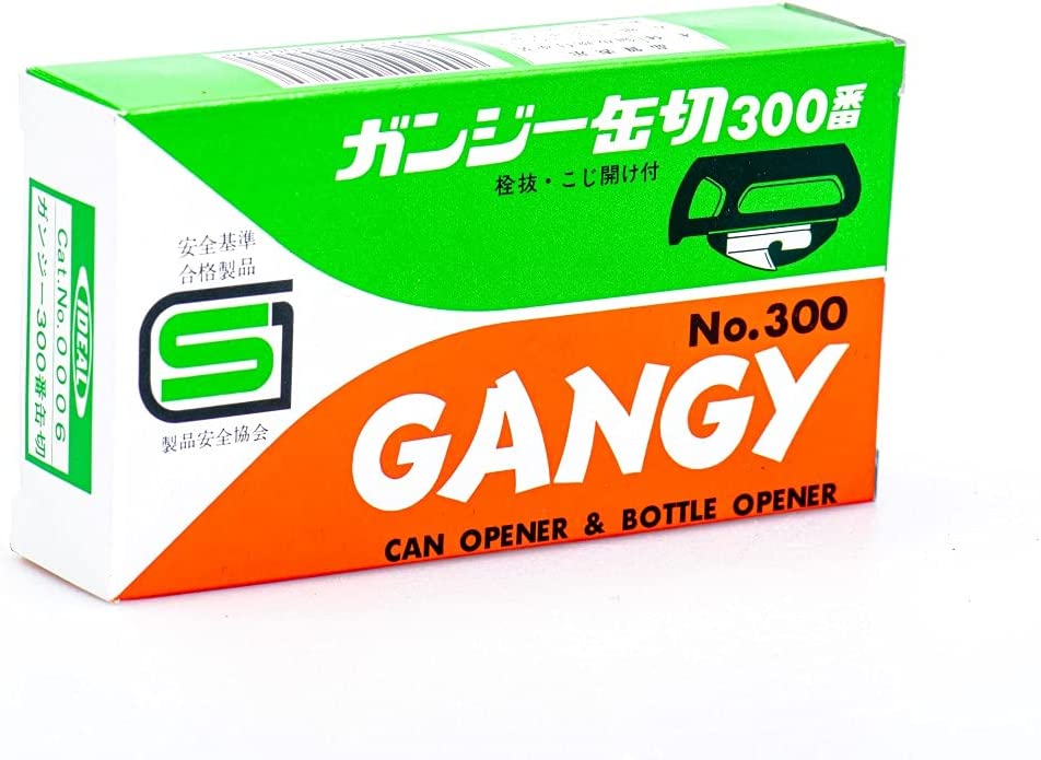 Gangy Can Opener #300 Stainless Steel Red Made in Japan Shinkousha - Kitchen DIY Tokyo