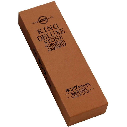 KING Whetstone Sharpening Stone Ceramic Brown K1000 #1000 - Kitchen DIY Tokyo