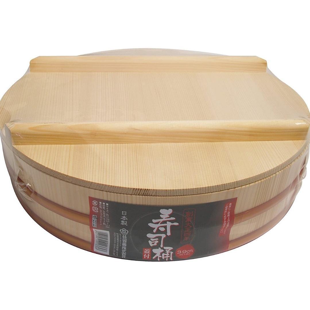 Container Tab Sushi Sashimi Fish w Lid - 10 inc. / 27 cm Tachibana Japanese Wood / TACHIBANA - Kitchen DIY Tokyo